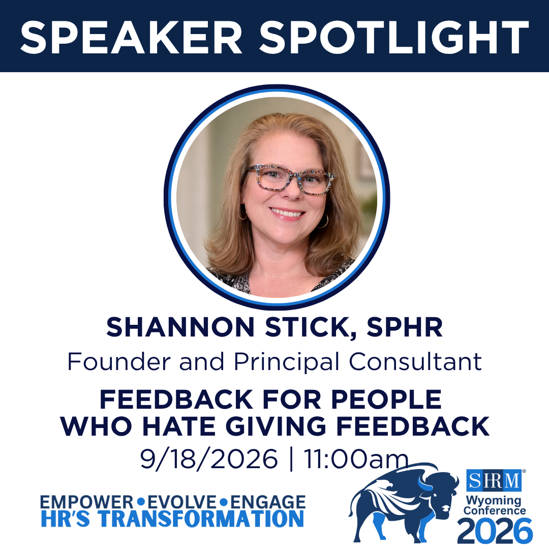 2026 SHRM Conference Post #3 - Shannon Stick