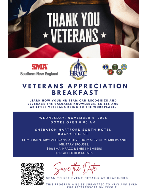 SaveThe Date HRACC SMA Veterans Breakfast110426 - 1