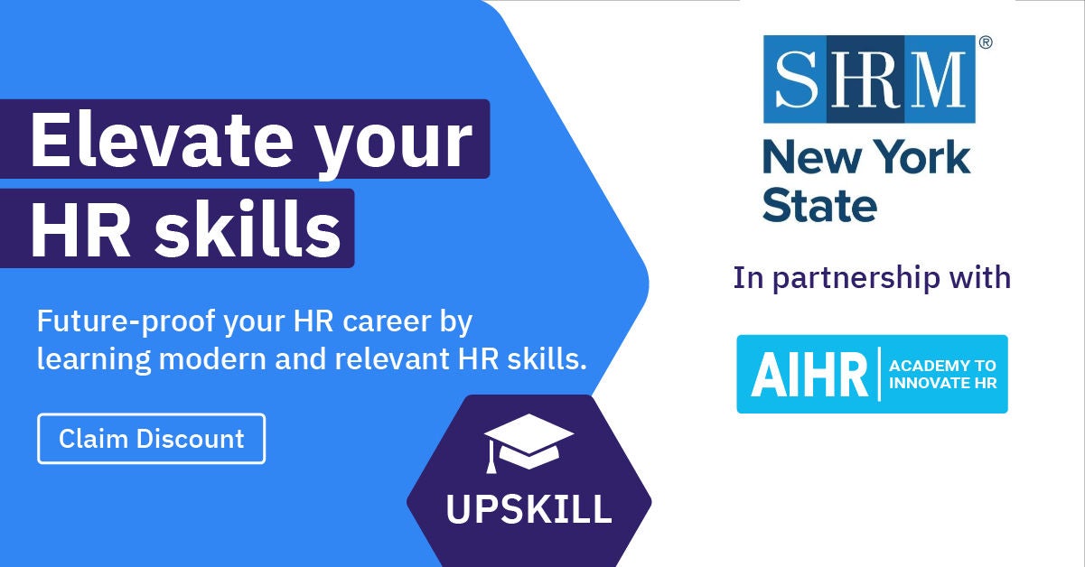 AIHR SHRM NYS Partnership Announcement