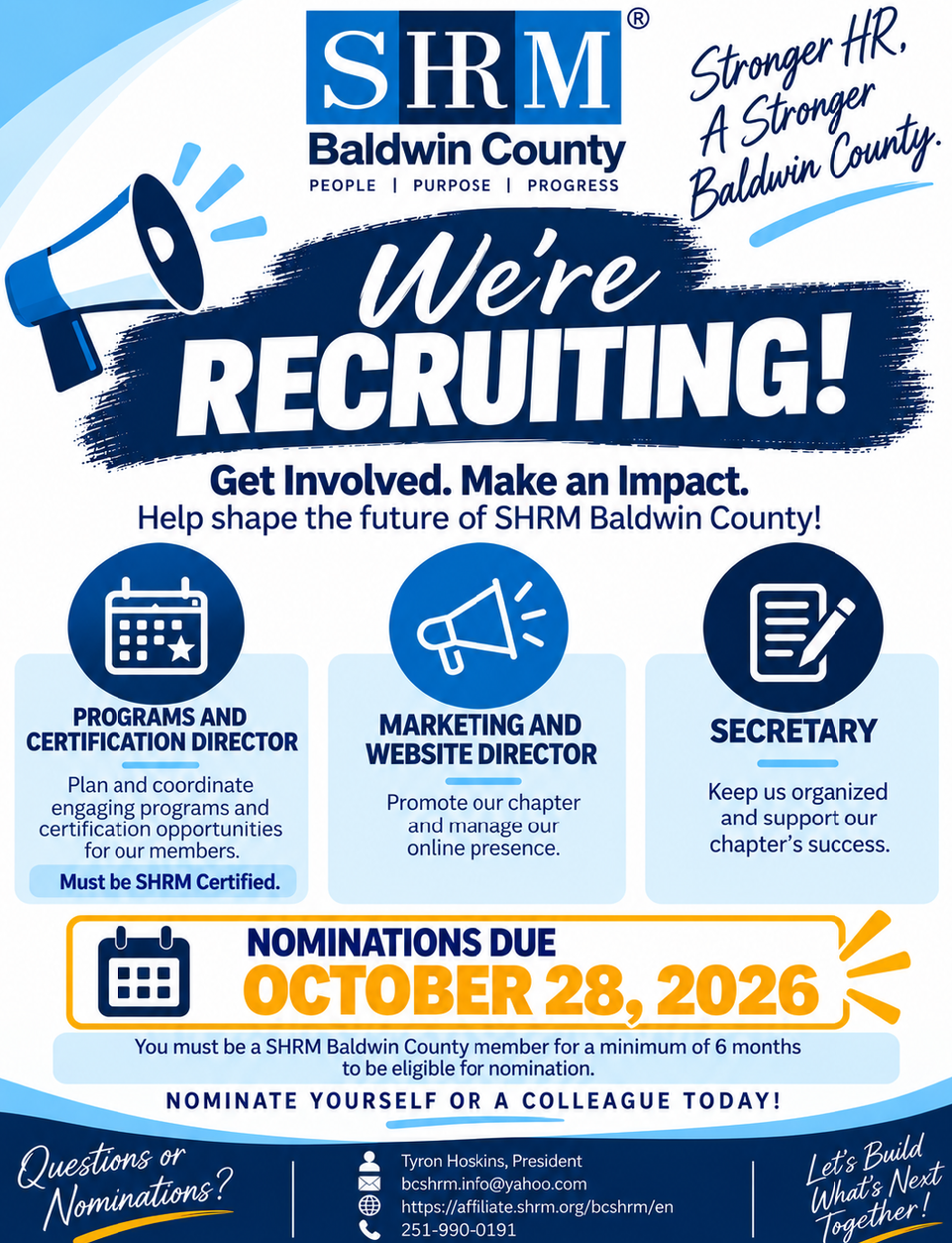 Board Recruitment Flyer