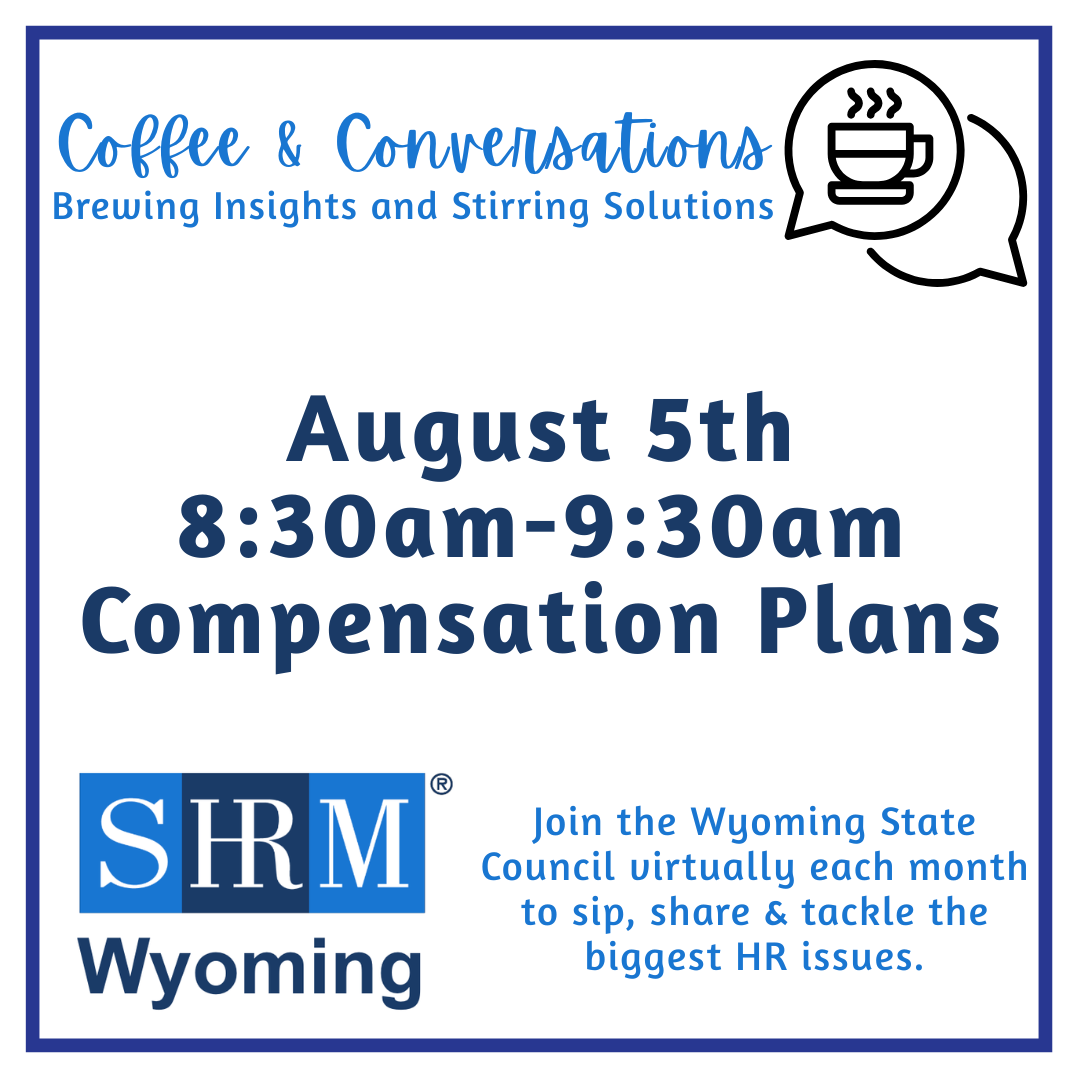 Coffee & Conversations - C&C August 5